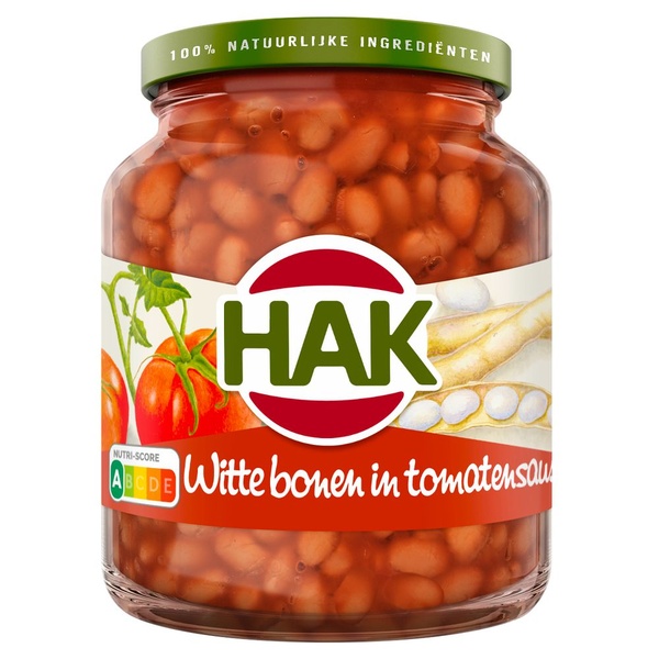 Hak Witte Bonen In Tomatensaus voorkant