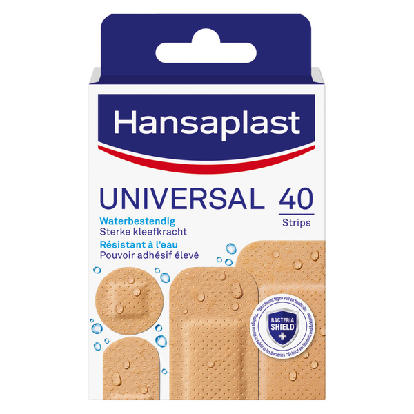 Hansaplast universal strips 40 stuks voorkant