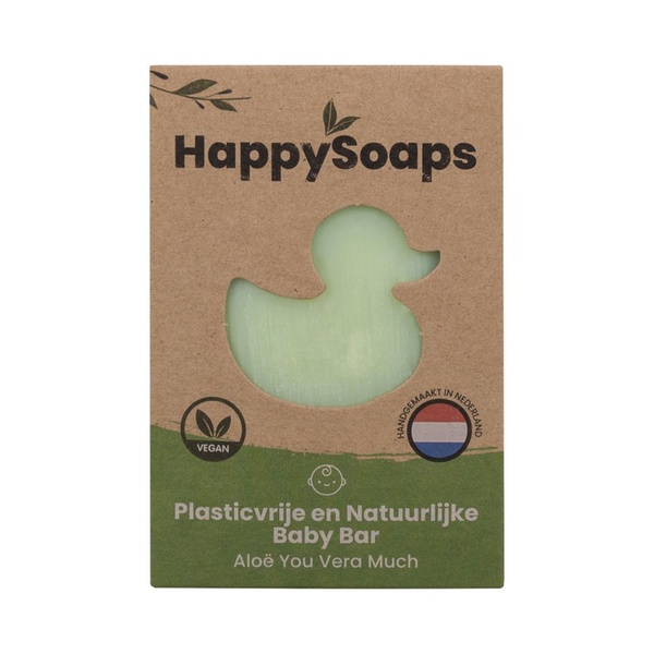 Happysoaps kids shampoo en bodywash aloe vera voorkant