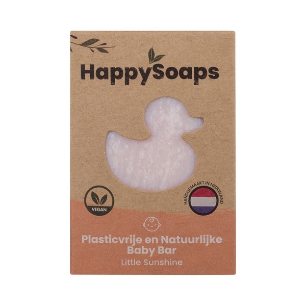 Happysoaps kids shampoo en bodywash little sunshine voorkant