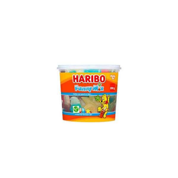 Haribo funny mix voorkant
