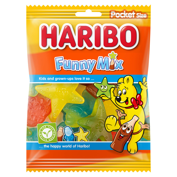 Haribo funny mix voorkant