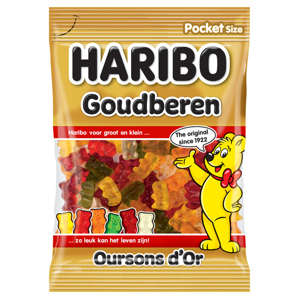 Haribo goudberen voorkant