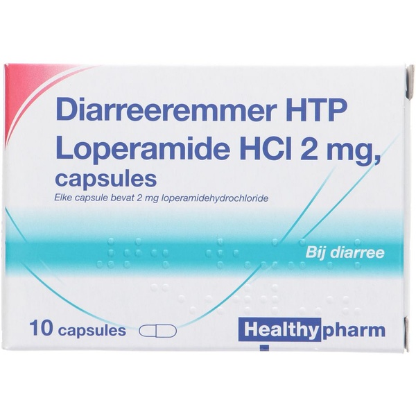 Healthy diarreeremmer capsules voorkant