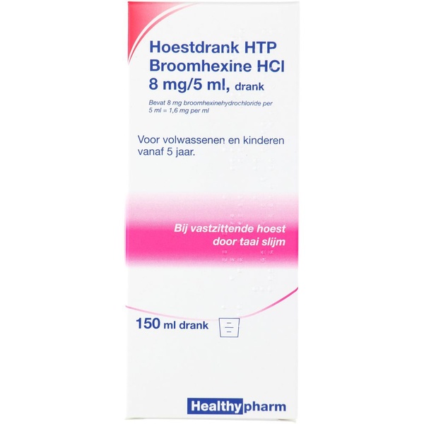 Healthy hoestdrank voorkant