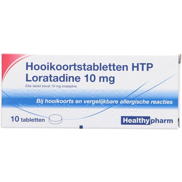 Healthypharm loratidine voorkant