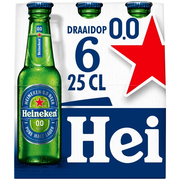Heineken 0.0 achterkant