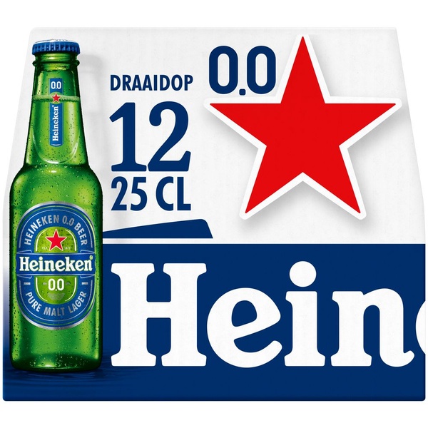 Heineken 0.0 12-pack achterkant