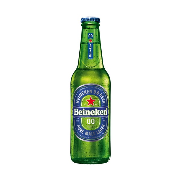 Heineken bier 0.0% voorkant