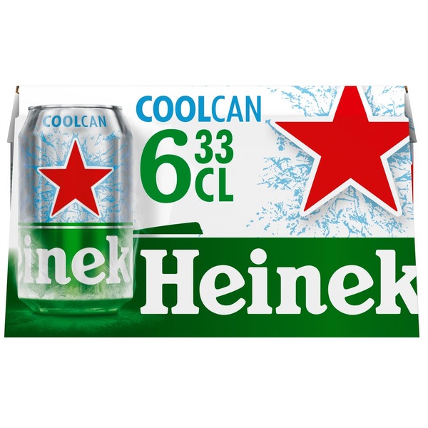 Heineken cool 6-pack voorkant