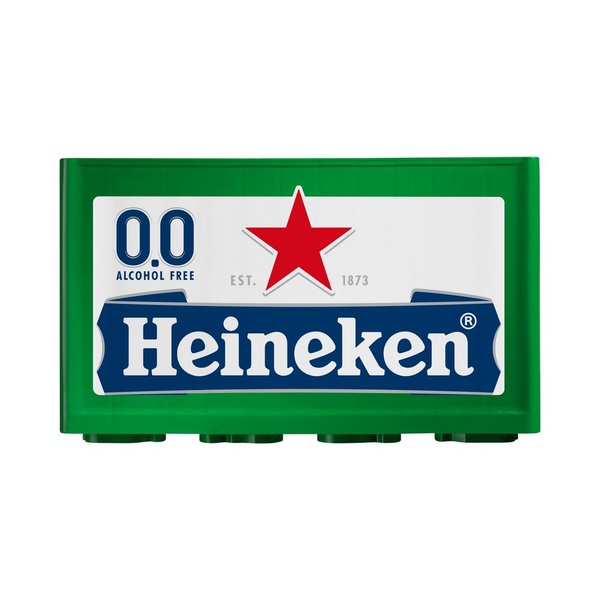 Heineken pils 0.0 fl 24x300 ml voorkant