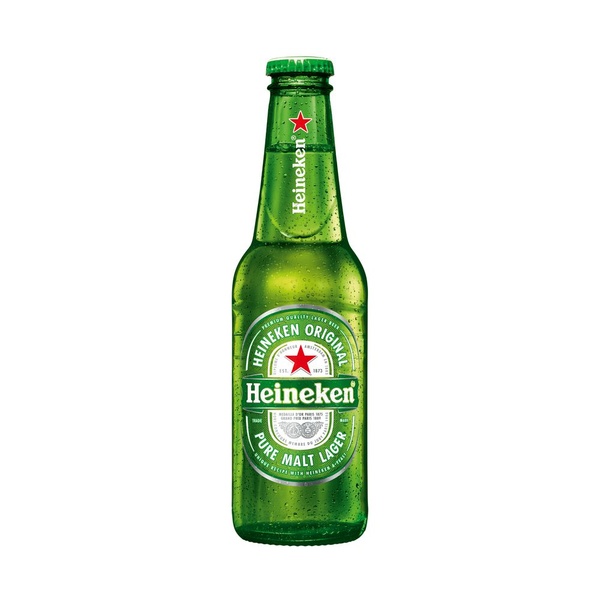 Heineken pils fles voorkant