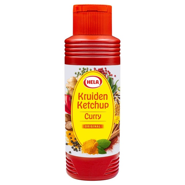 SPAR Hela hela kruiden ketchup curry original je vindt het bij SPAR