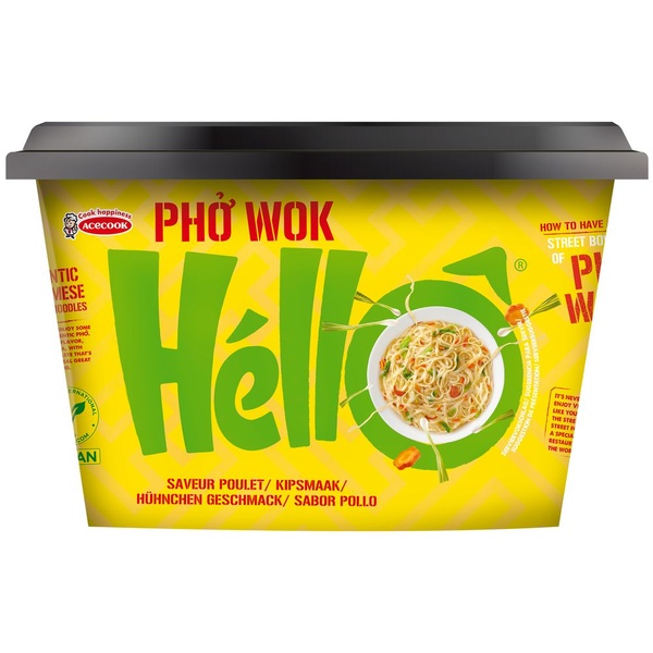 Hello Pho Wok kip voorkant