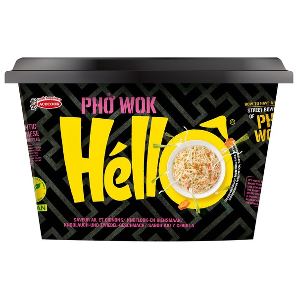 Hello Pho Wok knoflook- en uiensmaak voorkant