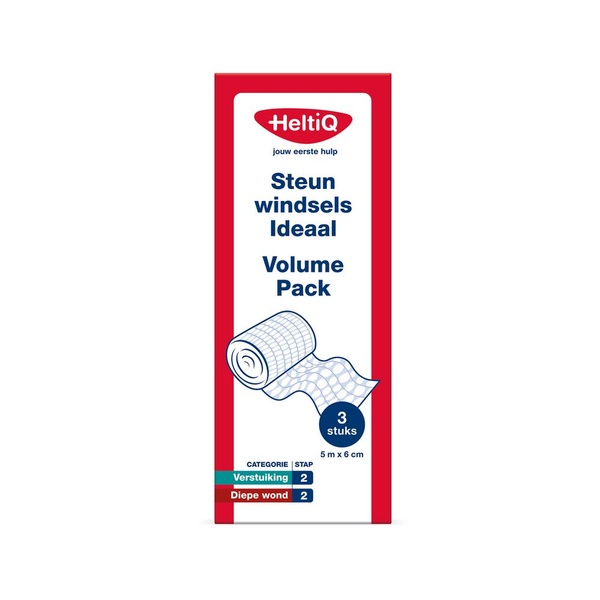 HeltiQ steunwindsels ideaal volume pack voorkant