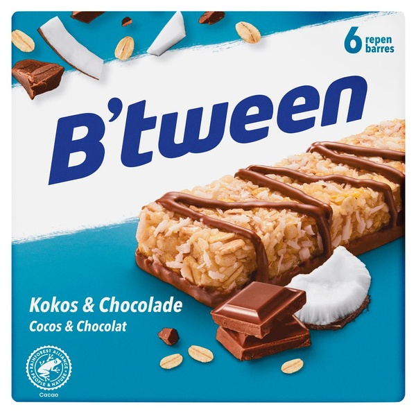 Hero b'tween kokos & chocolade voorkant