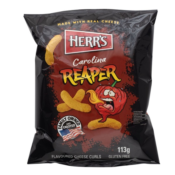 Herr's carolina reaper voorkant