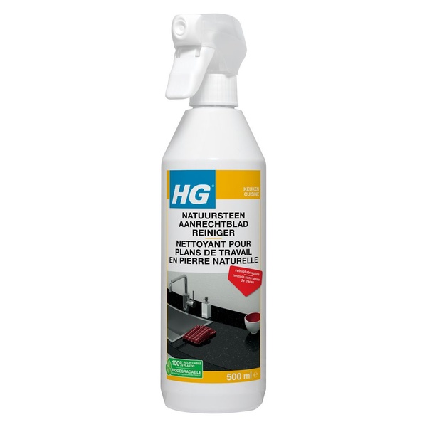 HG aanrechtbladreiniger natuursteen voorkant