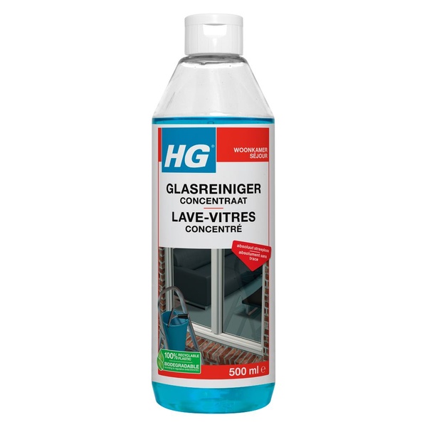 HG glasreiniger concentraat voorkant