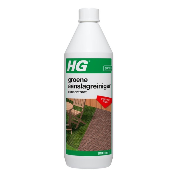 HG groene aanslag reiniger voorkant