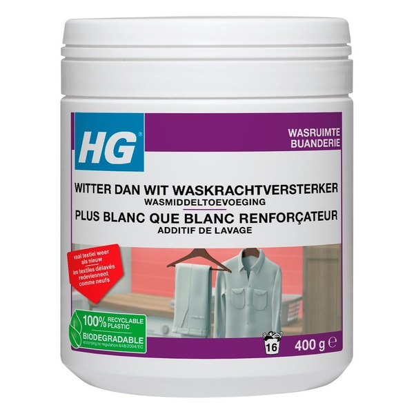 HG waskrachtversterker witter dan wit voorkant