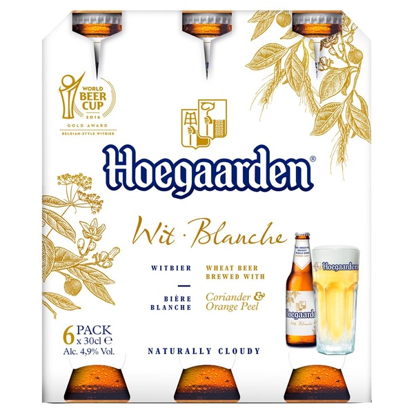 Hoegaarden Witbier voorkant