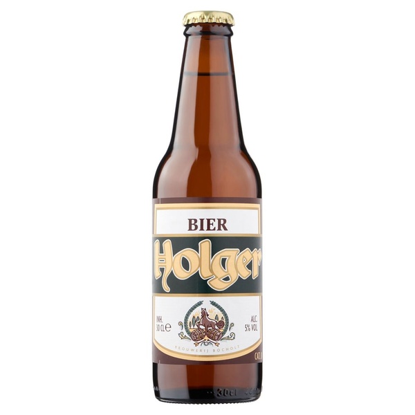 Holger pils fles voorkant