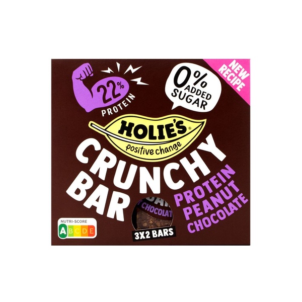 Holie's crunchy bar voorkant