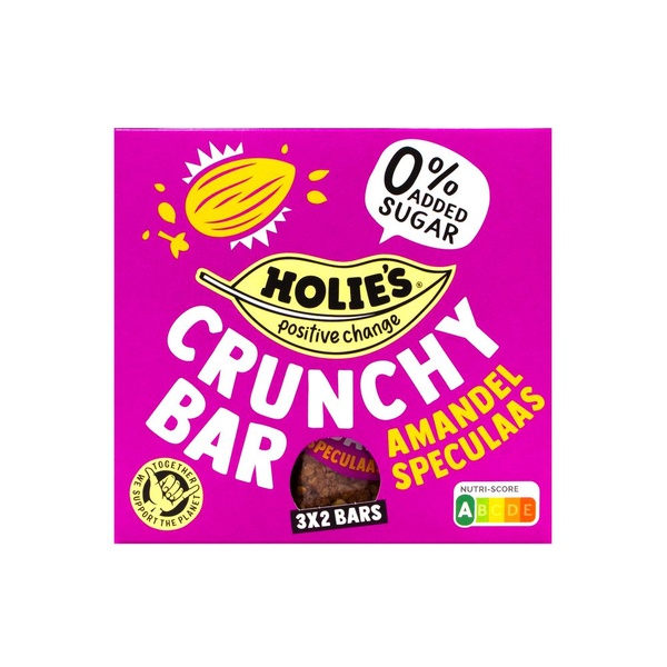 Holie's crunchy bar voorkant