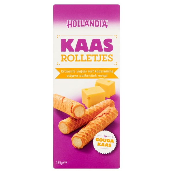 Hollandia kaasrolletjes voorkant