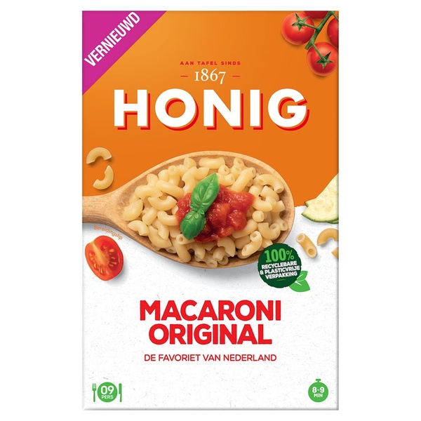 Honig macaroni original voorkant