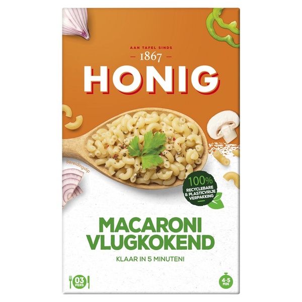 Honig Macaroni Vlugkokend voorkant