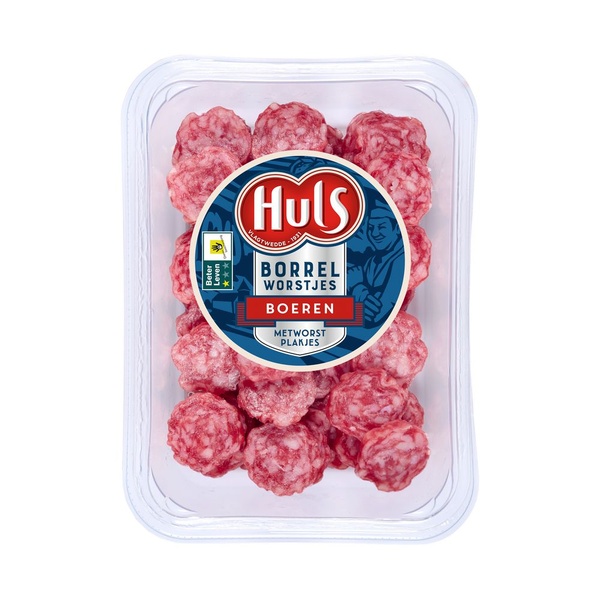 Huls boerenmetworst voorkant