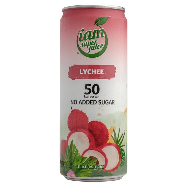 I Am Lychee superjuice voorkant