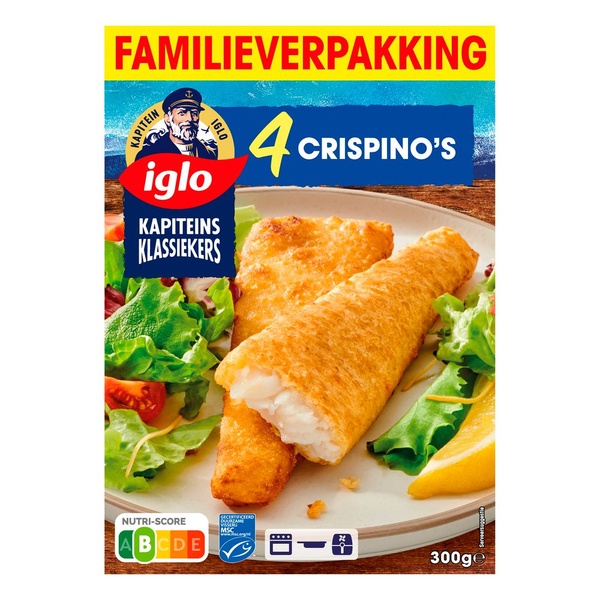 Iglo Crispino's voorkant