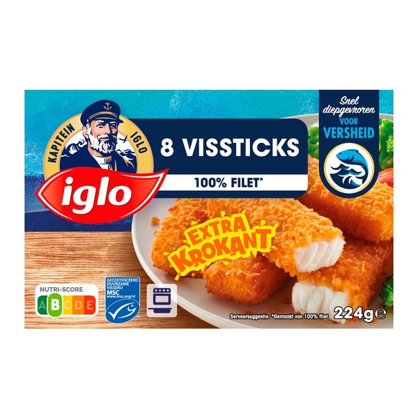 Iglo Vissticks voorkant