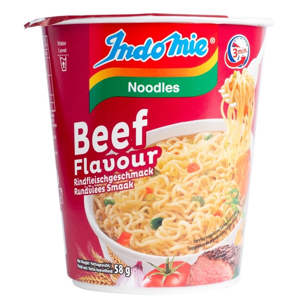 Indomie Instant noedels Rund cup voorkant