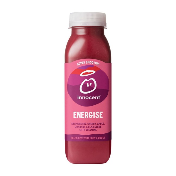 Innocent smoothie berry energise voorkant