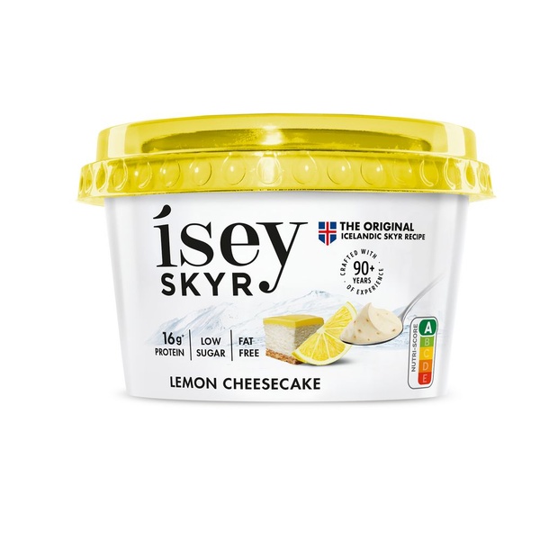 Isey Skyr lemon cheesecake voorkant