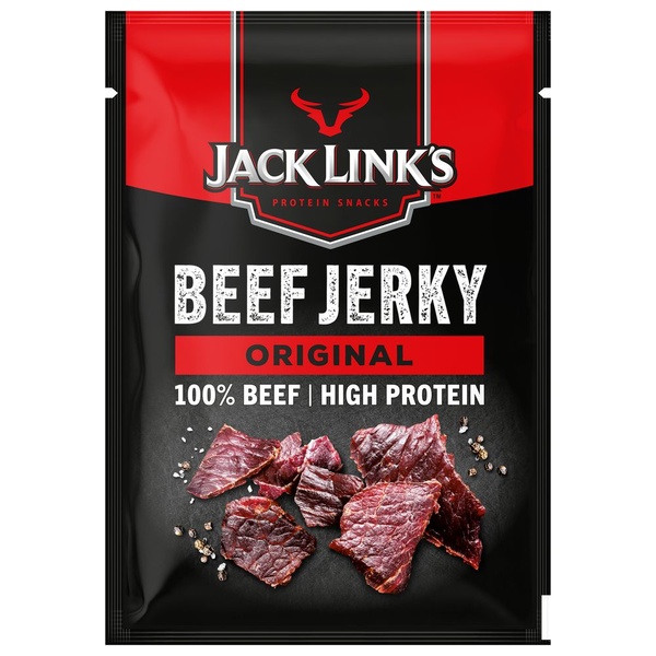 Jack Links beef jerky original voorkant