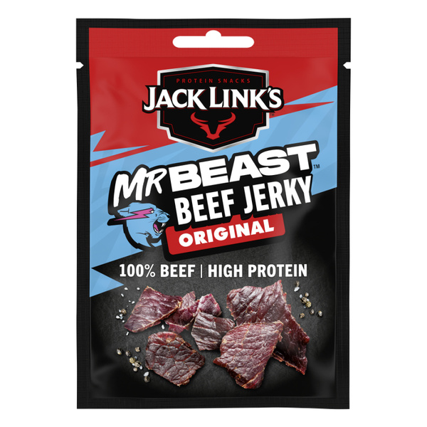 Jack Links Jack Links Beef Jerky Original 40 gram voorkant