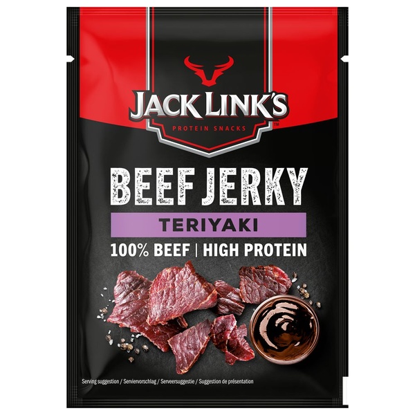 Jack Links proteïne snack teriyaki voorkant