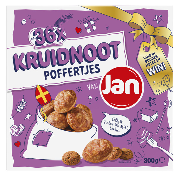 Jan Poffertjes Kruidnoot voorkant