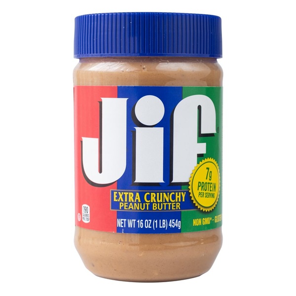 Jif pindakaas crunchy voorkant