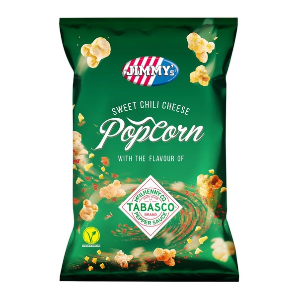 Jimmy's tabasco sweet chili cheese voorkant