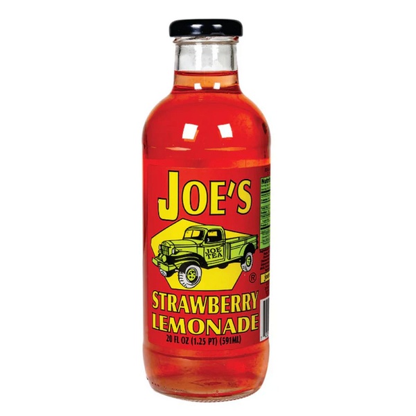 Joe Tea strawberry lemonade voorkant