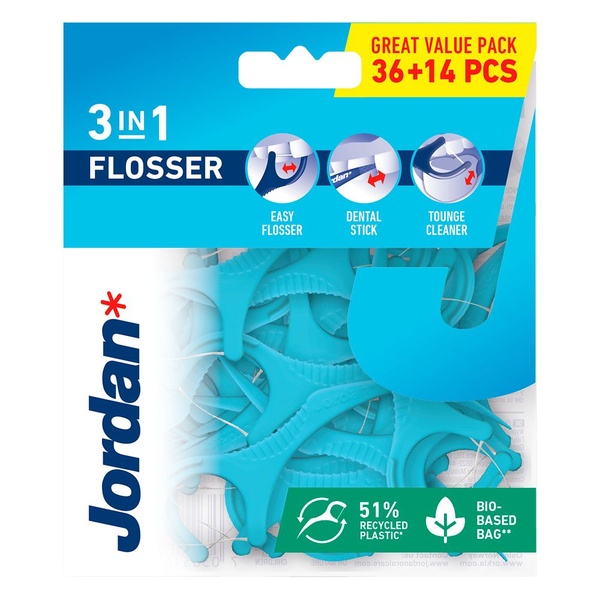 Jordan flossers 3-in-1 voorkant