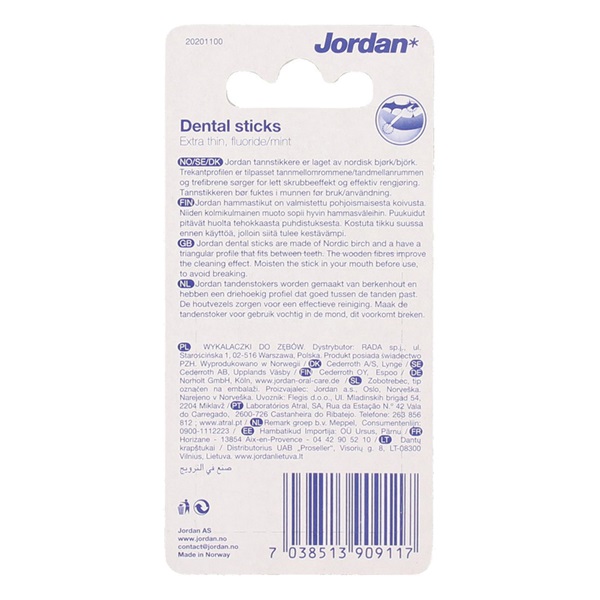 | Jordan Tandenstokers Extra Thin - je vindt bij SPAR