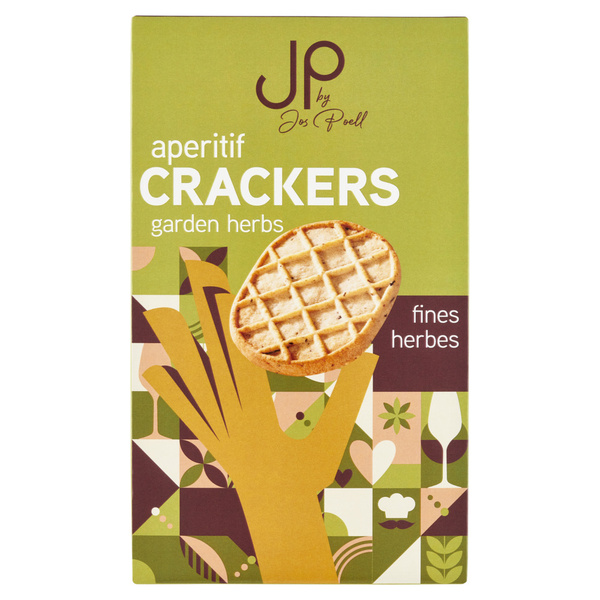 Jos Poell Crackers Fijne tuinkruiden voorkant